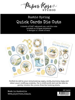 Rustic Spring - Quick Card Die Cuts