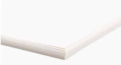 12x12 Ultra- Smooth Cardstock - Solar White 80lbs Single Sheet