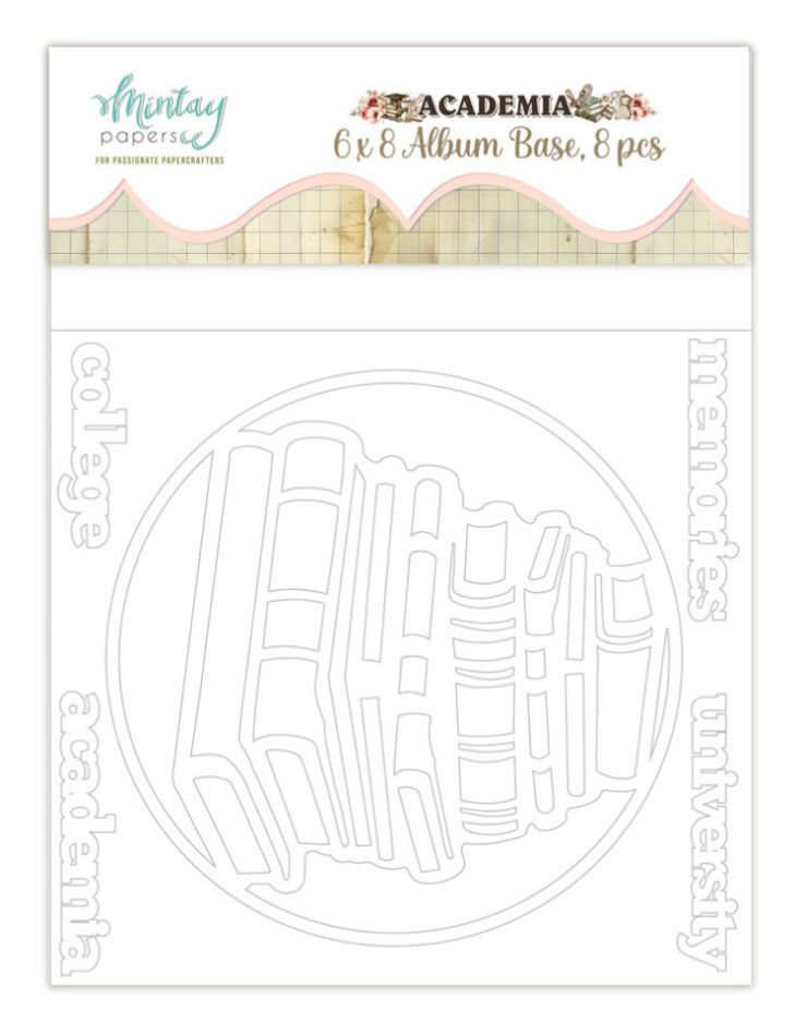 Academia - 6x8 Chipboard Album