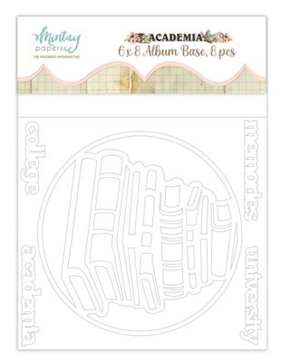 Academia - 6x8 Chipboard Album