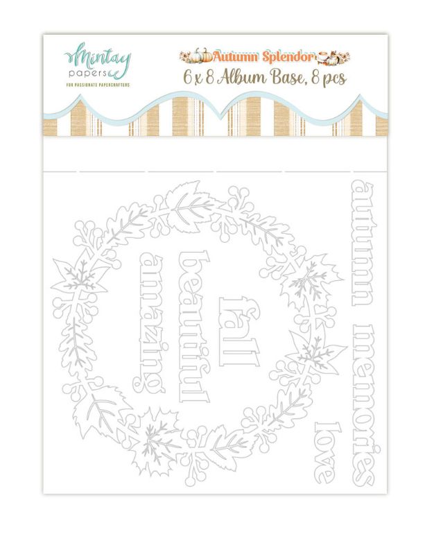 Autumn Splendor - 6x8 Chipboard Album