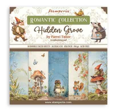 Hidden Grove 8x8 Paper Pad