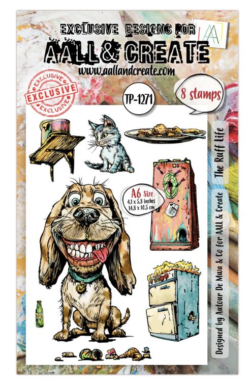 The Ruff Life - A6 Stamp Set TP-1271