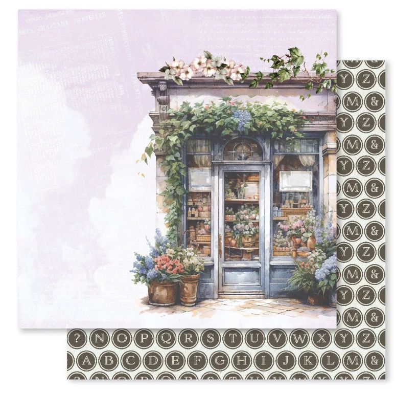 Afternoon In The Park - D 12x12 Single Sheet