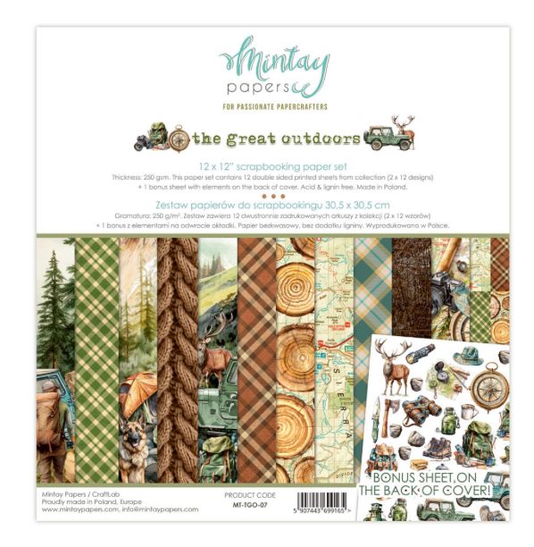 The Great Outdoors - 12x12 Paper Set