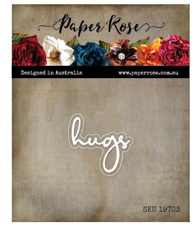 Hugs Fine Script - Die