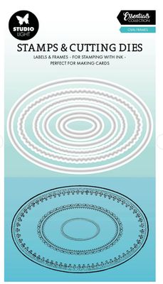 Oval Frames Stamp And Cutting Dies Essentials