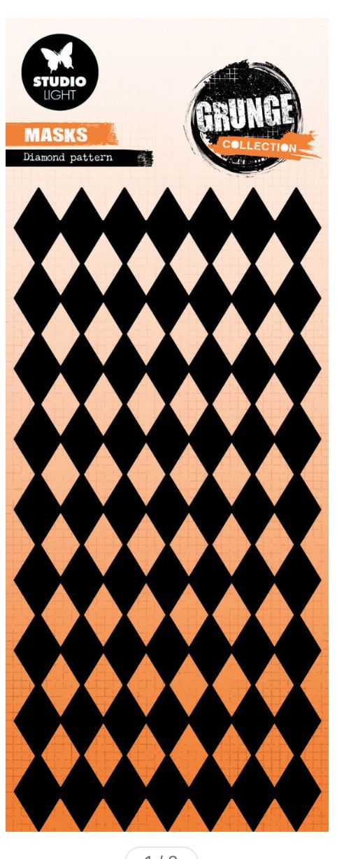 Grunge Collection - Mask Diamond Pattern 1pc