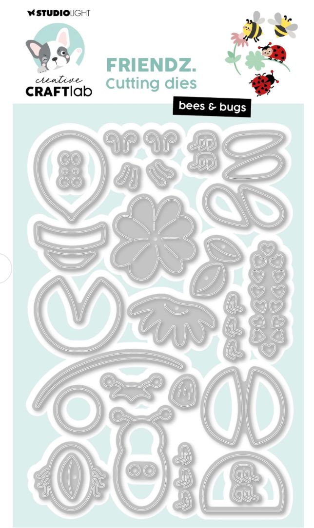Bees &amp; Bugs Friendz - Cutting Dies 28pcs