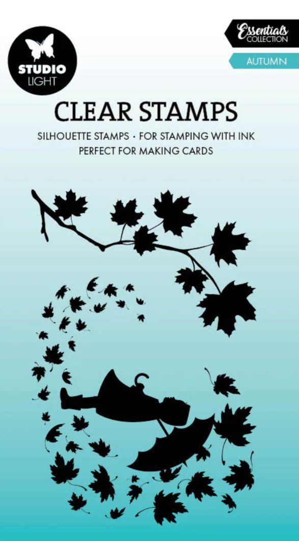Autumn -  Clear Stamp Essentials 2pc