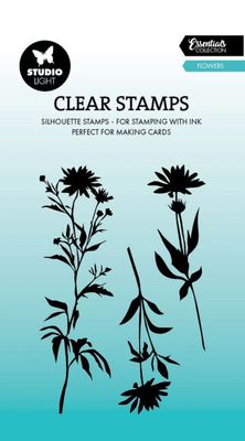 Flowers - Clear Stamp Essentials 3pcs