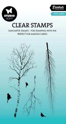 Trees And Birds - Clear Stamp Essentials
