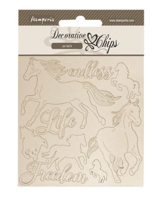 Silent Sea - Decorative Chips, Horses
