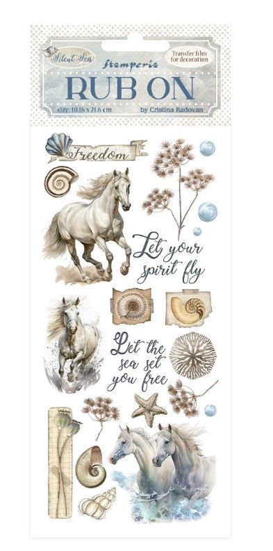 Silent Sea - Rub Ons, Horses