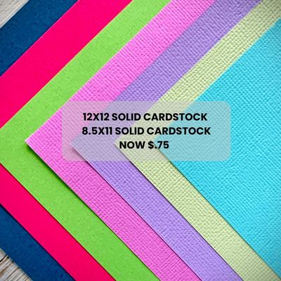 Cardstock Clearance Sale