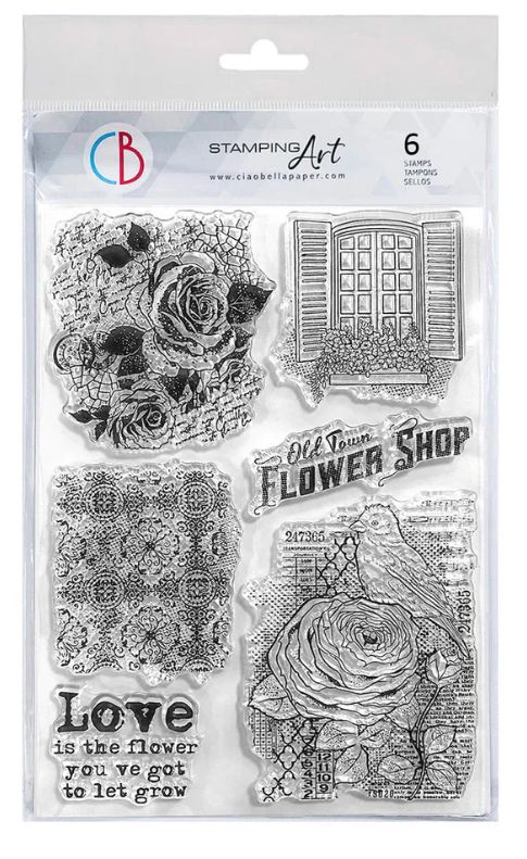Floral Elegance - Clear Stamp