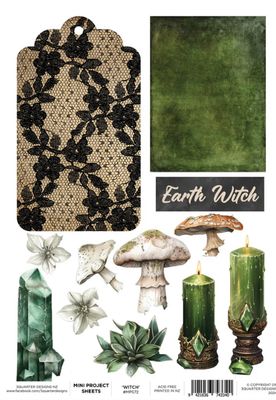 3Quarter Designs - Earth Witch Mini Project Sheet