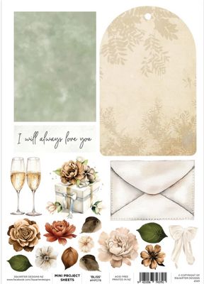 3Quarter Designs - Wedded Bliss Mini Project Sheet