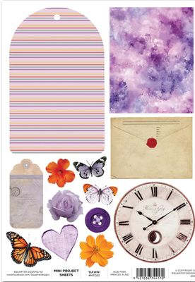 3Quarters Designs - Dawns Glow Mini Project Sheet