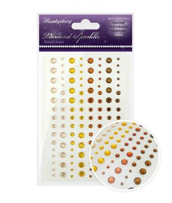 Diamond Sparkle Gemstones - Simply Sepia