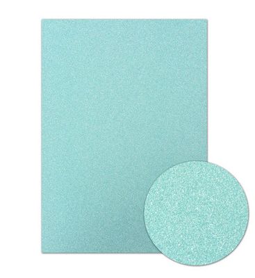 Diamond Sparkle Shimmer Card - Sky Blue