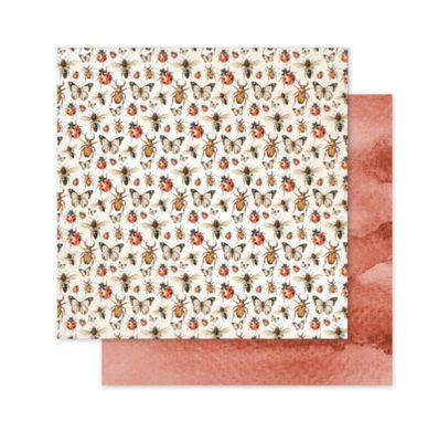 Poppy Garden C - 12x12 Single Sheet