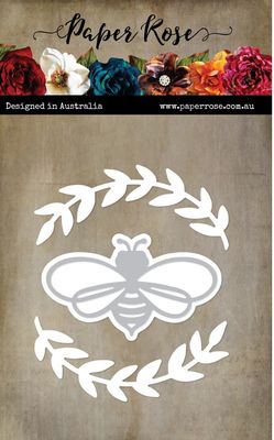 Cutting Die - Honeybee Wreath