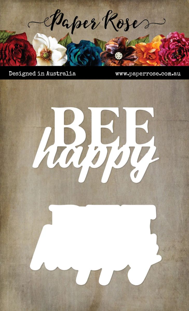 Layered Cutting Die - Bee Happy