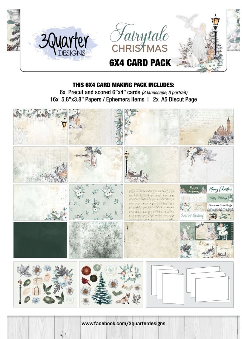 3Quarter Designs - Fairytale Card Pack
