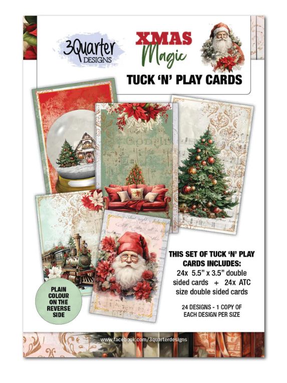 3Quarter Designs - Xmas Magic Tuck N Play