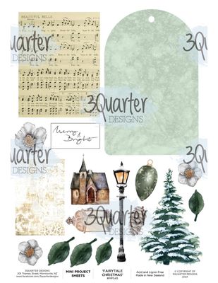 3Quarter Designs - Fairytale Mini Project Sheet