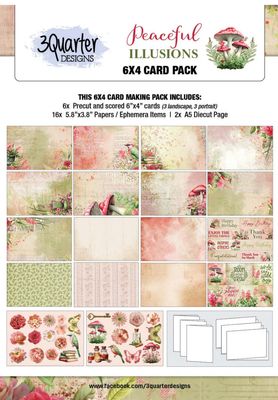 3Quarter Designs - Peaceful Illusion 6x4 Card Pack