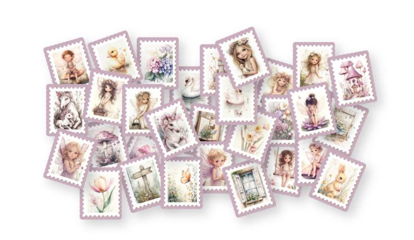 Woodland Springs - Poststamps Die Cuts