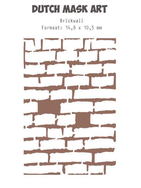 A6 Brickwall - Mask Art