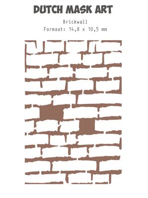 A6 Brickwall - Mask Art
