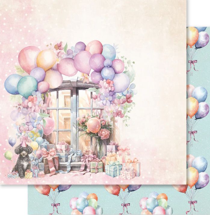 Birthday Fun Basics C 12x12 Single Sheet