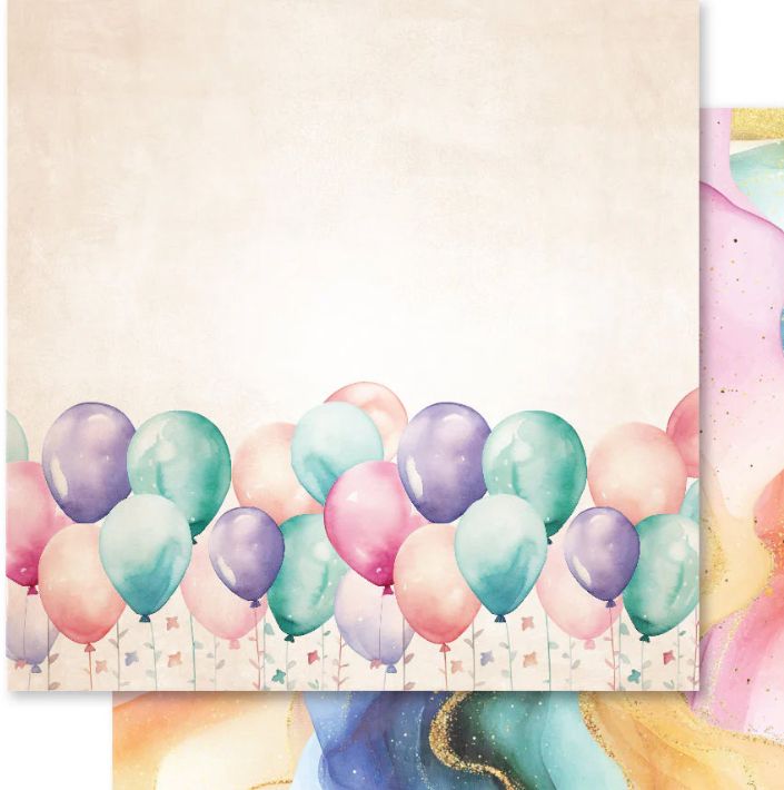 Birthday Fun D - 12x12 Single Sheet