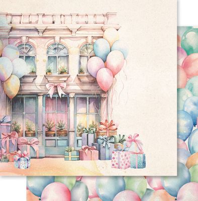 Birthday Fun  B - 12x12 Single Sheet