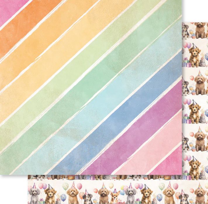 Birthday Fun  E - 12x12 Single Sheet