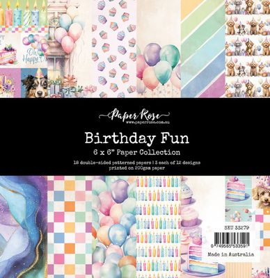 Birthday Fun - 6x6 Paper Pad