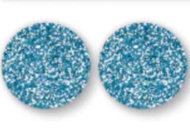 Glitter Foam Light Blue - Single Sheet