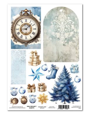 3Quarter Designs Snowflake - Mini Project Sheet