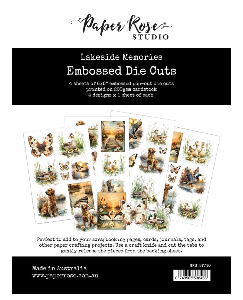 Lakeside Memories - Embossed Die Cuts
