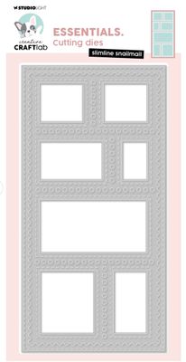 Slimline Snailmail Postage Die - Craftlab Essentials