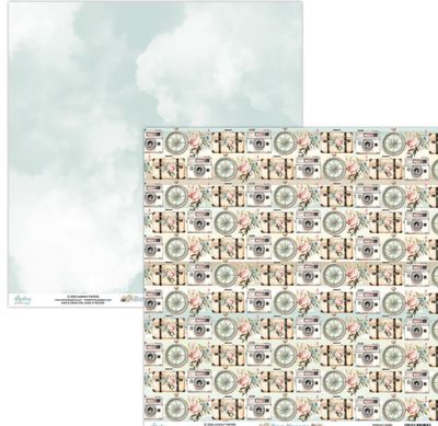 Bon Voyage - 12x12 Patterned Paper 04