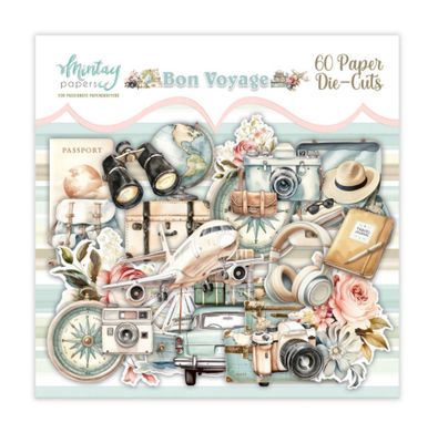 Bon Voyage - Paper Die Cuts (60pcs)
