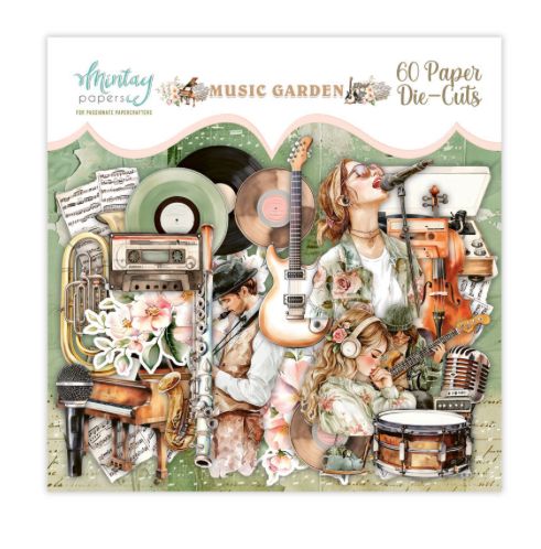 Music Garden - Paper Die Cuts (60pcs)