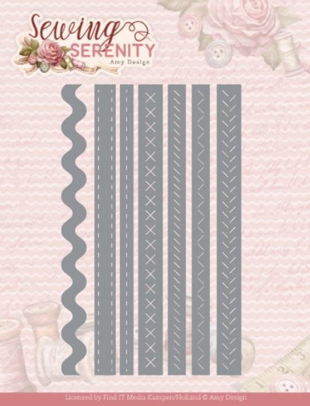 Amy Designs - Sewing Serenity, Sewing Stitches Die