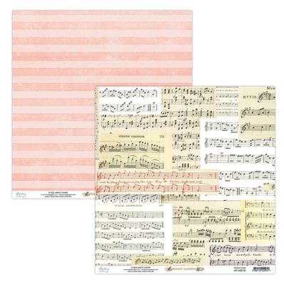 Music Garden - 12x12 Patterned Paper 04
