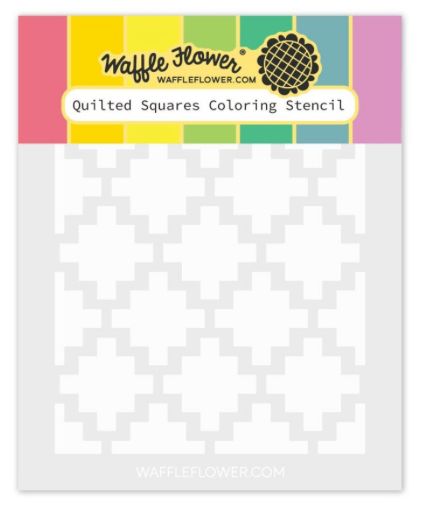 Quilted Squares - Stencil